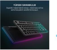 GAMEPOWER EVA 5 BLUE SWITCH 88 MEKANİK KLAVYE RBW